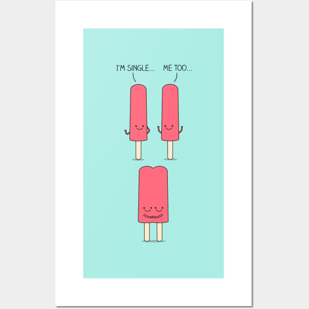 Popsicle Wall Art by milkyprint